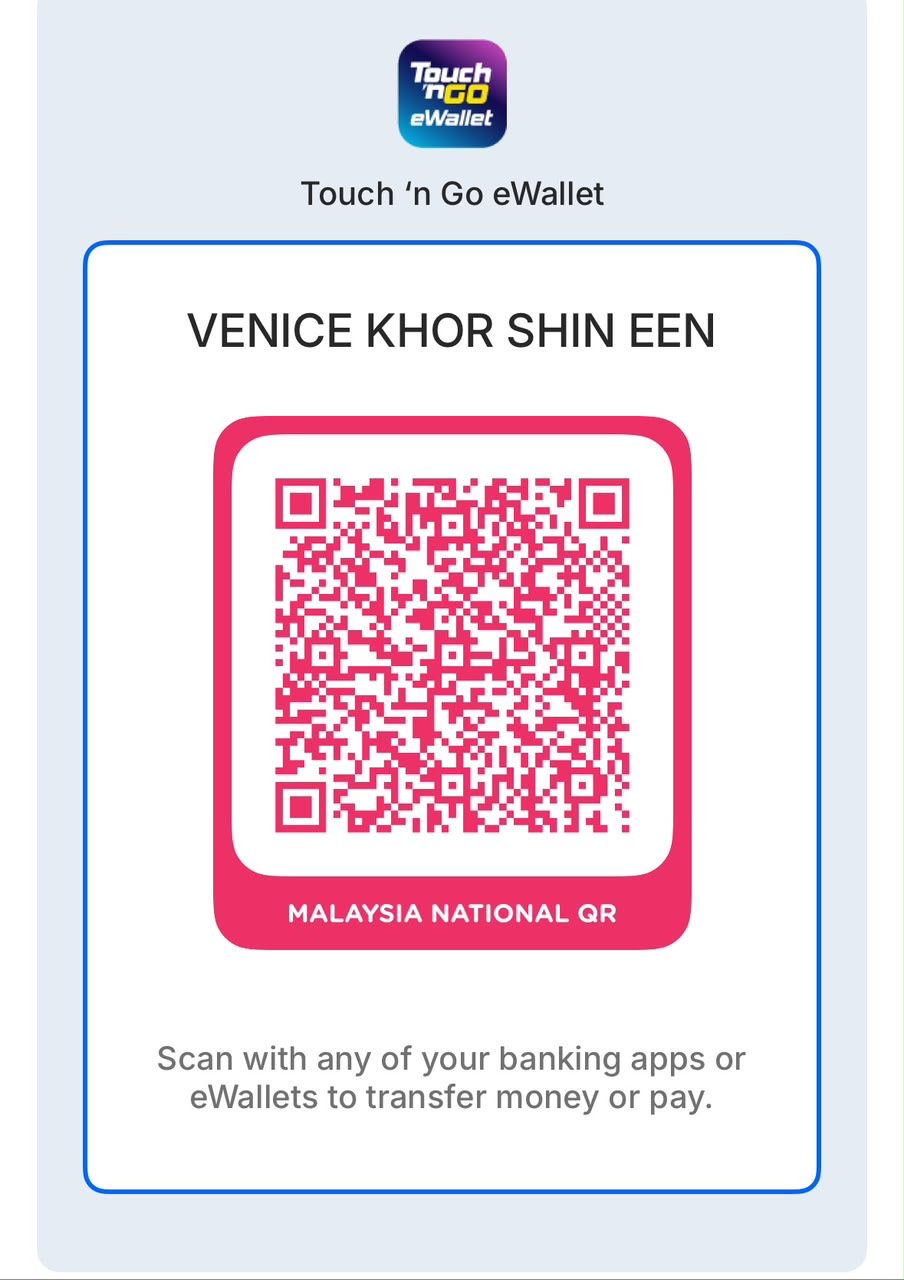 Hear Me Out registration fee QR code
